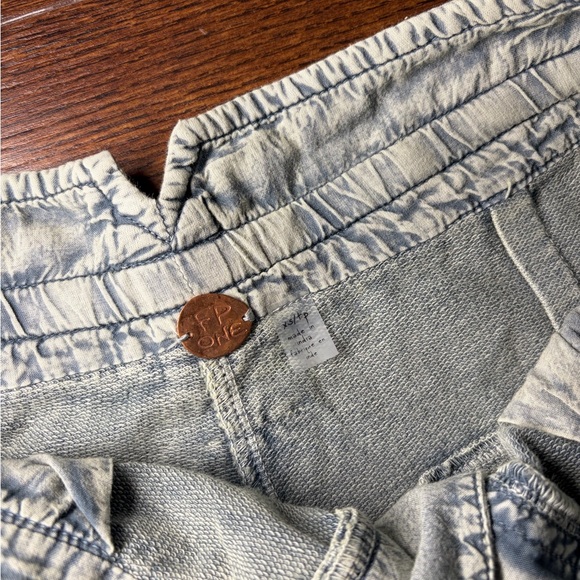 Free People Denim Maxi Skirt/ Strapless Dress - Picture 5 of 5